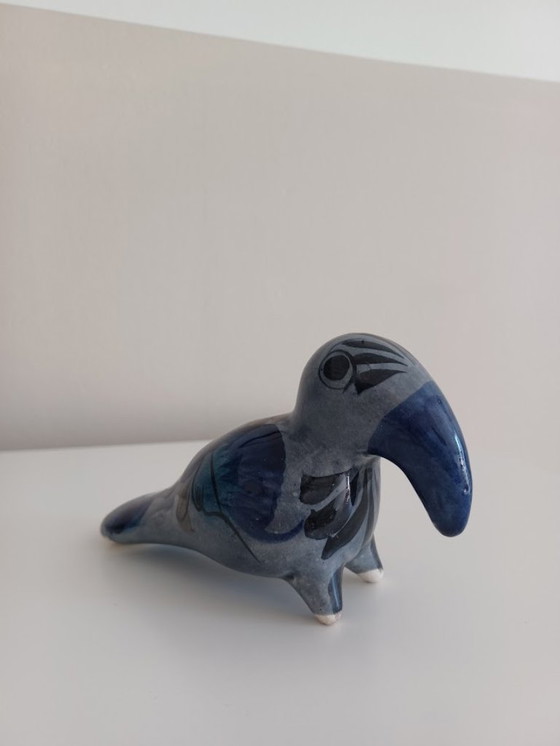 Image 1 of Vintage '50-'60 Toucan - Mexico, Tonala, Jalisco Ceramics