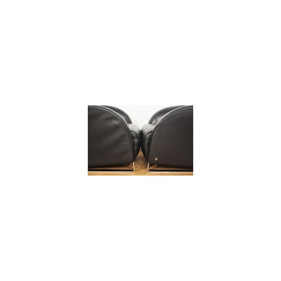 Image 1 of Set of 4 vintage Liz armchairs by Natuzzi, 2000s
