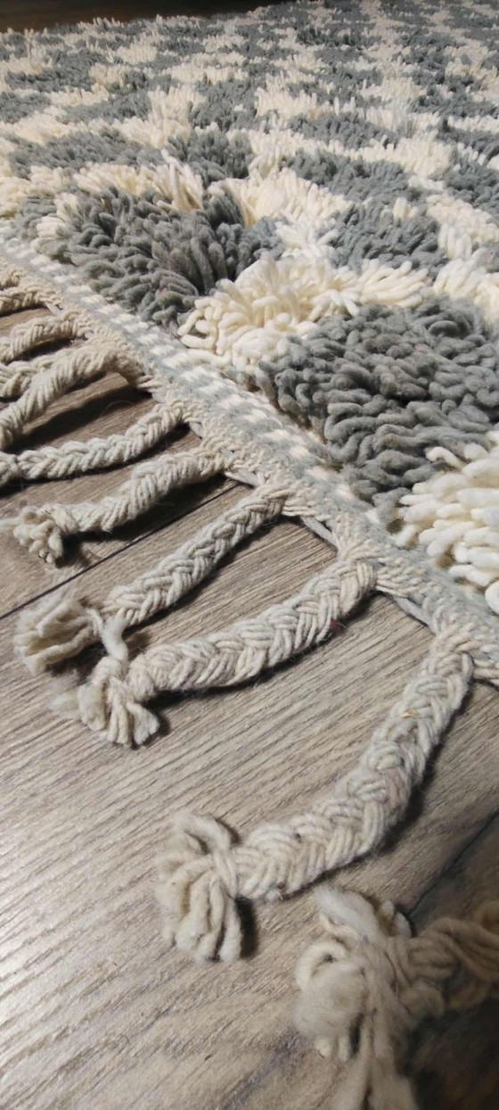 Image 1 of Tappeto berbero 300 x 200 Boho tappeto in lana nuova marocchino