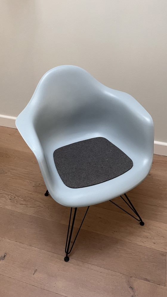 Image 1 of QlivTable 240 x 100 plus 6 Vitra Eames DAR
