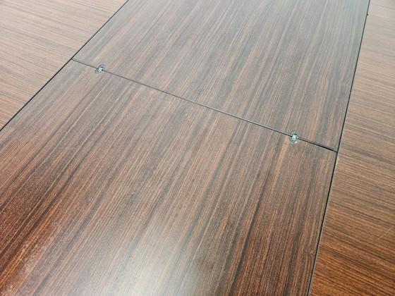 4D uitschuifbare eettafel van Angelo Mangiarotti voor Molteni, 1970 – Molteni&C, Hout (photo 16 of 19)