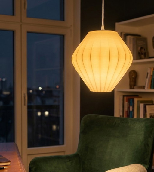 Lampe design - LL Puffy - Suspension - Matériau durable