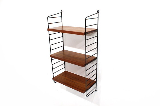 Image 1 of Come nuovo! Scaffale vintage in teak Nisse Strinning, metà secolo, anni '60-'70, n. 7