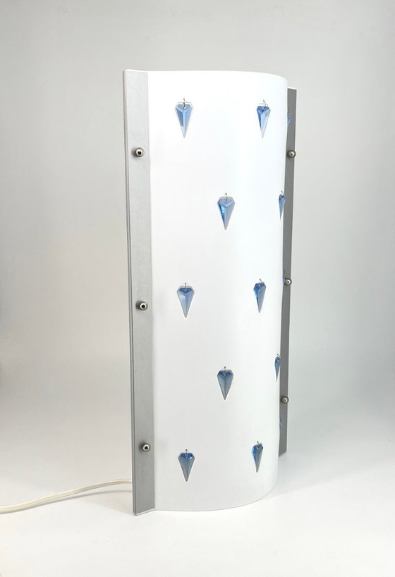 Image 1 of Samuel Parker International – "S-Tube" Postmodern table & wall lamp (Slamp), Italy circa 1995