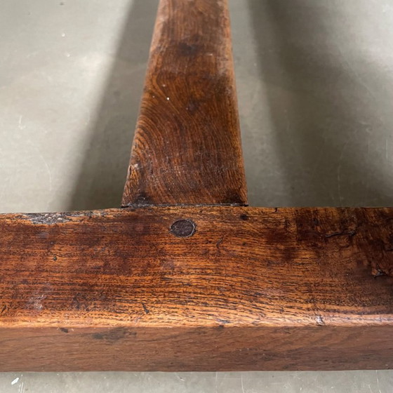 Image 1 of Table de ferme ancienne en bois, fin du XVIIIe siècle, France