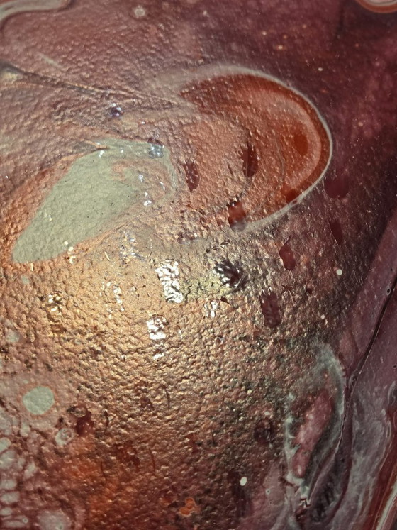 Image 1 of FRANCESCO PICCOLO (Material Fluid Abstraction - Informal). "RWP6", 2024 - Material acrylic on canvas, 35x28 cm