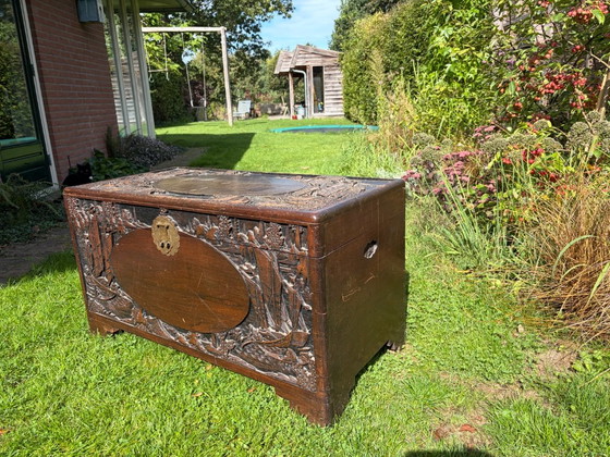 Coffre en bois indonésien – Armoires de rangement, Wood (photo 4 of 7)