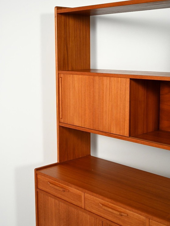 Image 1 of Sideboard with teak bookcase, 1960s