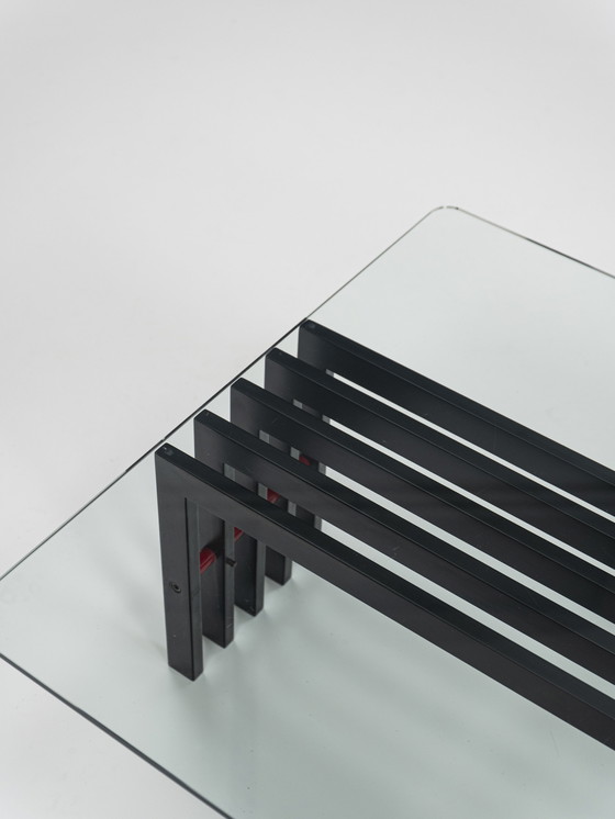 Image 1 of Tavolino da caffè con struttura in legno, Italia, anni '70