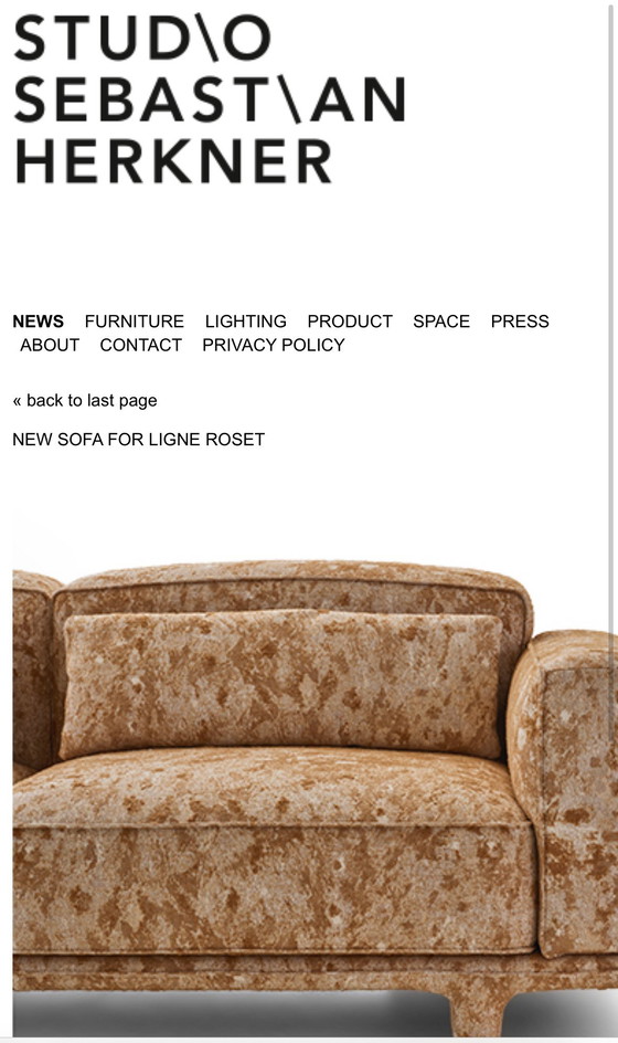 Image 1 of Similar a Sofá modular Roset Noka tela Roy Roussilon