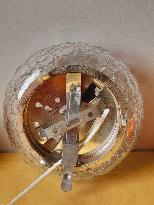 Applique ou plafonnier Helena Tynell escargots 1970