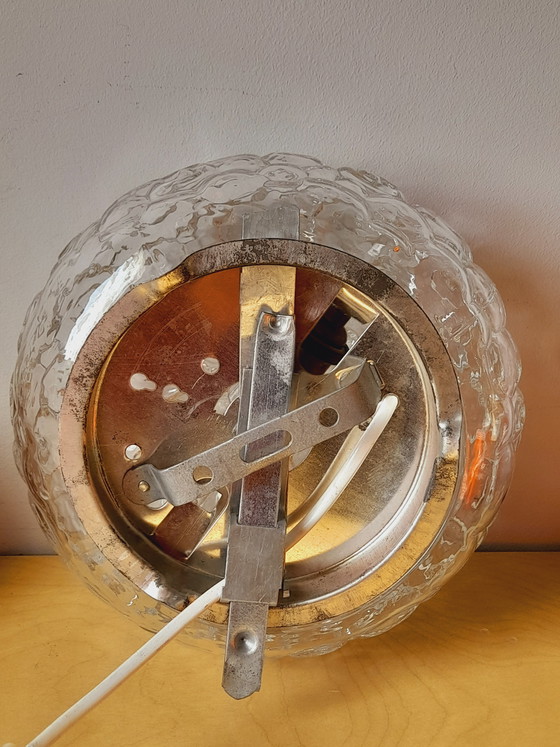 Image 1 of Applique ou plafonnier Helena Tynell escargots 1970