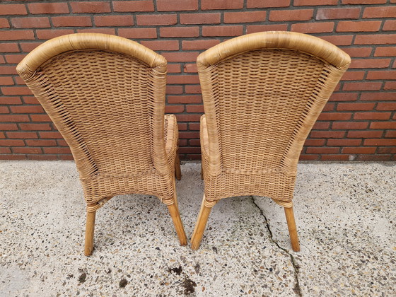 Image 1 of 2 rotan stoelen 