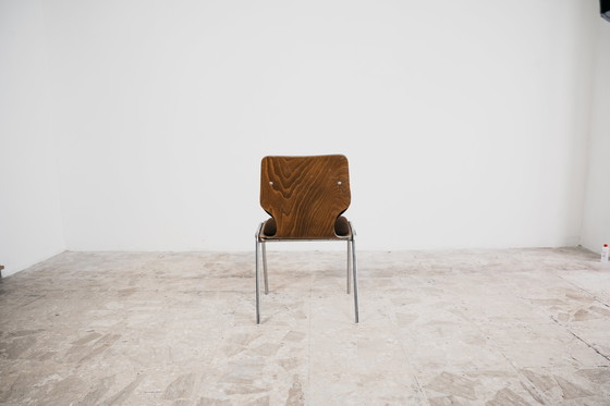 Image 1 of Carlo Ratti Style Set Da Pranzo 8 Sedie Design Modernariato Anni ‘70