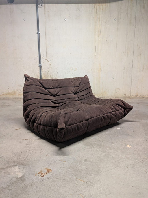 Sofá de 2 plazas vintage Togo (Ligne Roset) - Michel Ducaroy