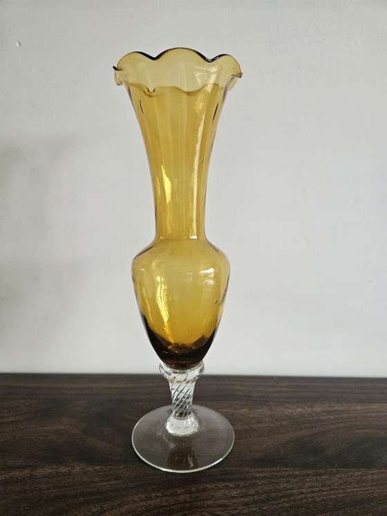 Handgeblasene Vase – Vasen, Glas (photo 6 of 6)