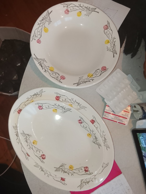 Image 1 of Servicio de mesa de la fábrica de Salins