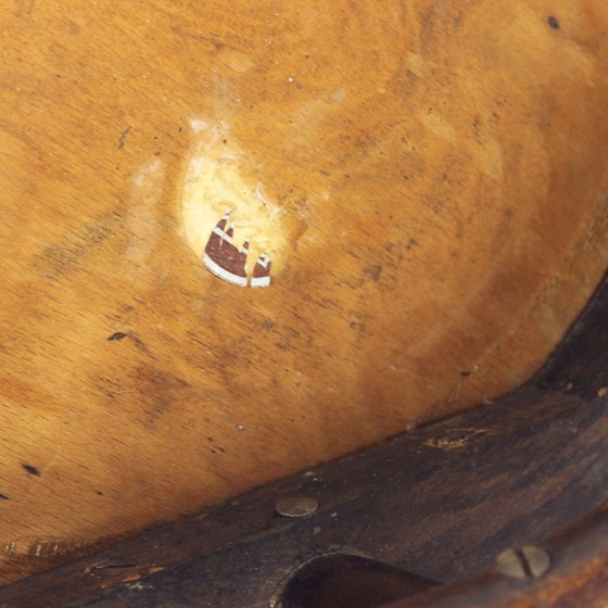 Image 1 of Chaise enfant ronde en bois courbé des années 1950, par Tatra