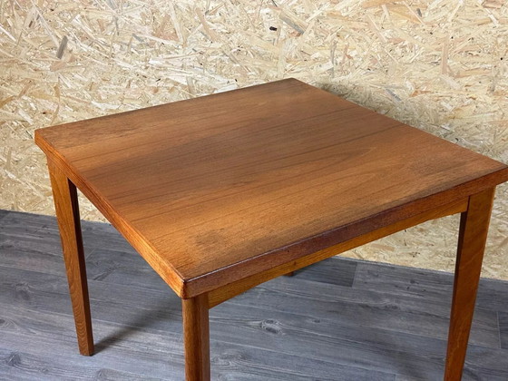Image 1 of 60's 70's Teak Dining Table Table de salle à manger Par Burchardt-Nielsen Made In Denmark