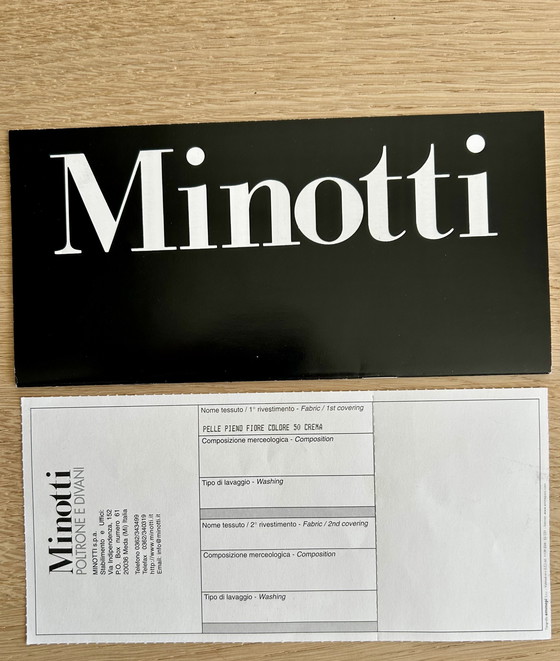 Image 1 of Sofá Dubuffet Minotti 225 cm de ancho