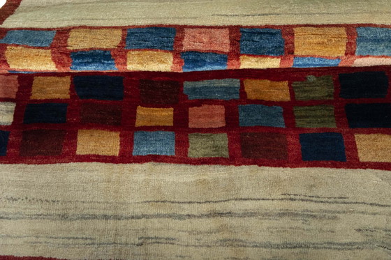Image 1 of Tapis Gabbeh nomade noué à la main - 117 X 105 cm