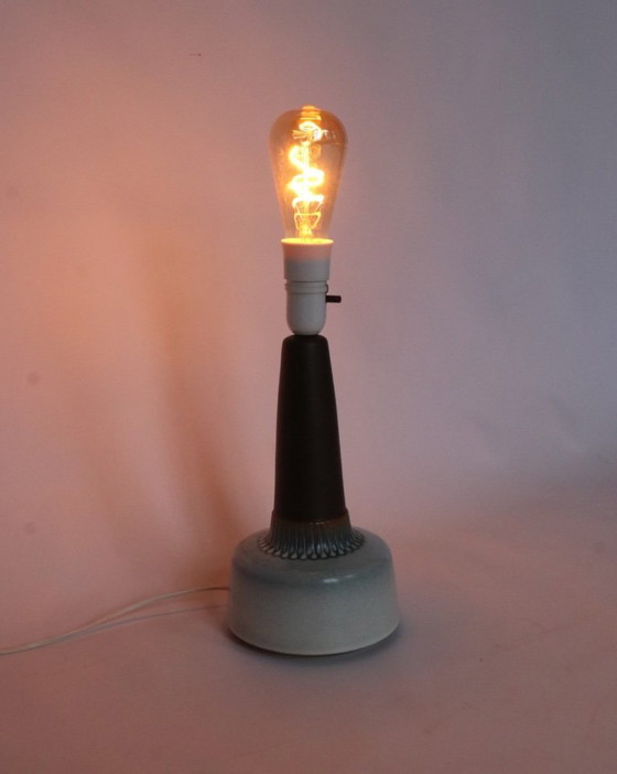 Image 1 of Vintage Soholm ceramic table lamp 1080/1 Danish design Einar Johansen
