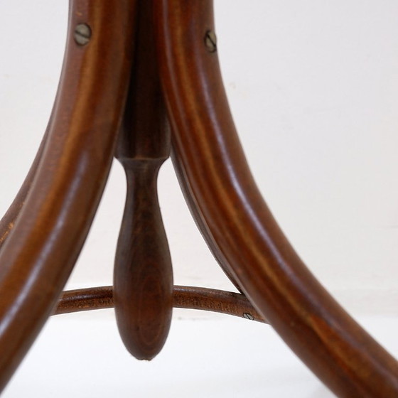 Image 1 of Appendiabiti a pappagallo in legno curvato vintage - stile Thonet