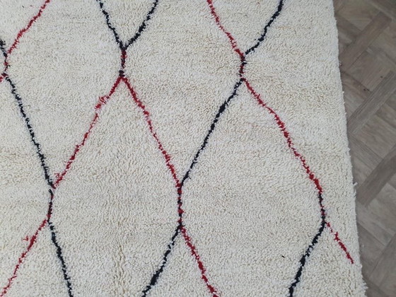 Image 1 of Alfombra bereber tradicional hecha a mano, tamaño 150/250 cm.