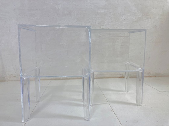 Image 1 of 2 bedside tables Side tables Kartell Small Ghost Buster Design Philippe Starck