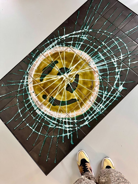 Image 1 of Tavolo in ceramica vintage firmato Belarti