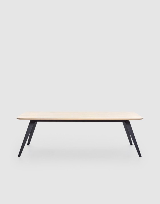 Image 1 of Tavolo da pranzo pieghevole di Bas Vellekoop per Puik Design, struttura nera