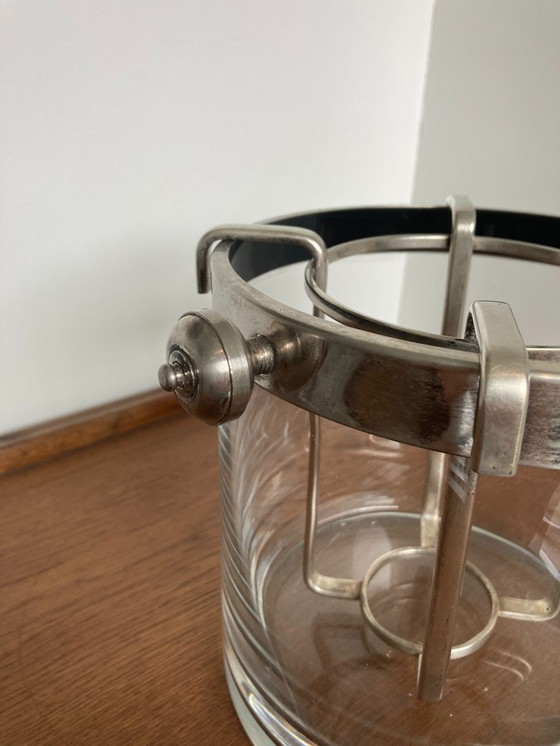 Image 1 of Secchiello per champagne vintage "Fleuron".