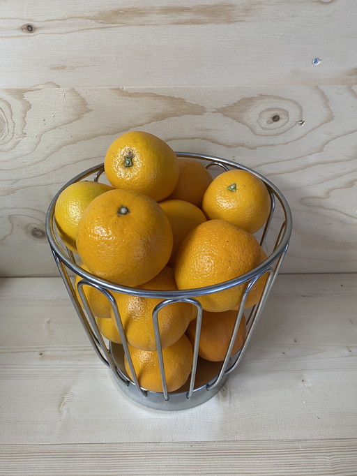 Vintage citrusvruchten fruitmand- fruitschaal - design