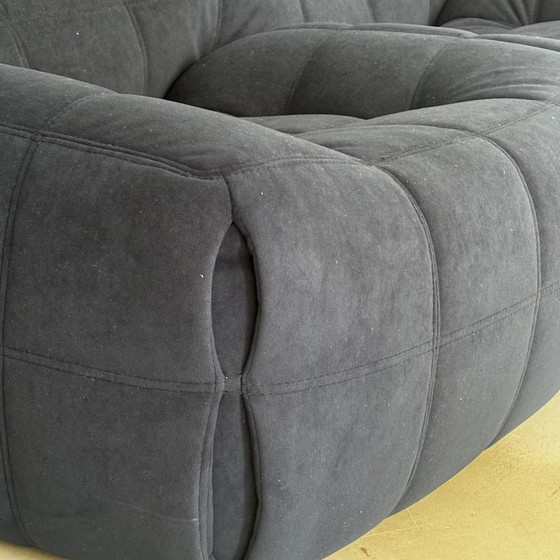 Sofá de dos plazas "Kashima" de Michel Ducaroy para Ligne Roset, 1976 – Sofás de 2 plazas, Velvet (photo 7 of 10)