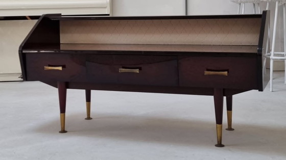 Image 1 of Mid Century lowboard