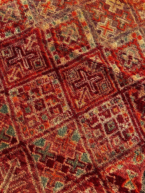 Image 1 of Vintage Moroccan Boujad Rug 180x290 cm – Handmade Berber Wool Rug