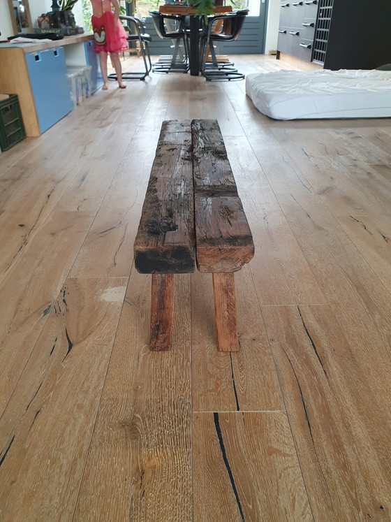 Image 1 of Panca in rovere, dimensioni (lunghezza x larghezza x altezza): 100x22x35 cm