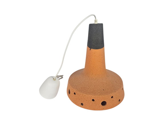 Image 1 of Lampada a sospensione vintage - Ceramica - Fat Lava - Interruttore a tirante - Germania Ovest - Anni &#39;70