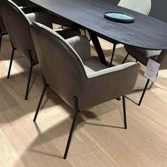 Image 1 of Chaise de salle à manger Laura de H.E. Design (lot de 6)