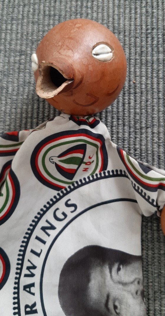 Image 1 of Marionette a mano Ghana con zucche