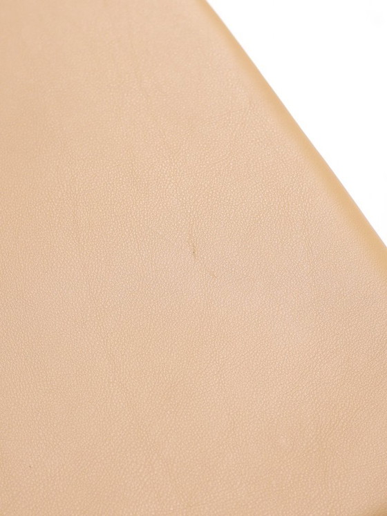 Image 1 of Bankje kruk Spøttrup palissander leer Deens vintage