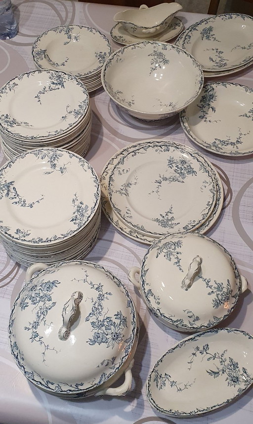 Geschirrset K&G Luneville Passiflora