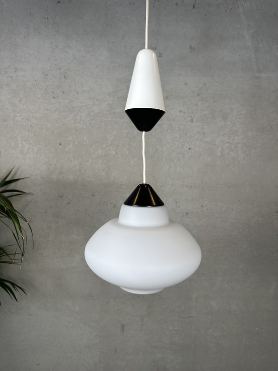 Image 1 of Vintage opaline hanglamp - Philips