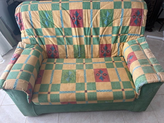 Image 1 of Biete Zweisitzer Sofa 2x 
