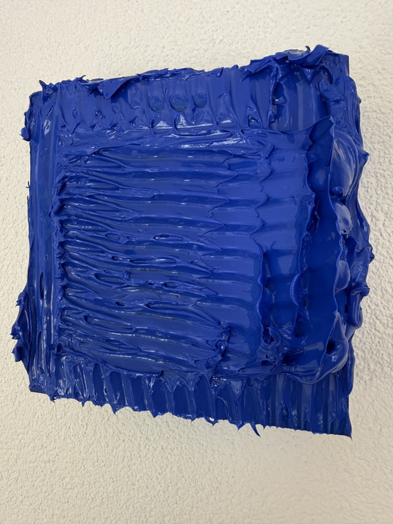 Abstract Schilderij Texture Art Minimalistische Kunst – Paintings & Drawings, Wood (photo 8 of 12)