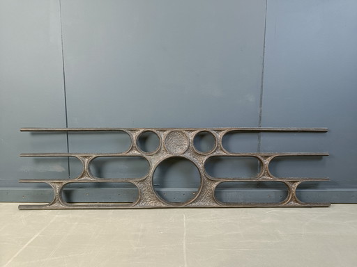 Sculpture murale brutaliste XL, 1970