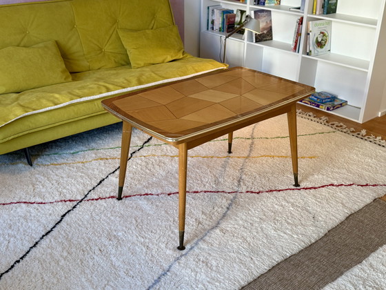 Image 1 of 1950s Vintage Coffee Table Mid Century Coffee Table Side Table 