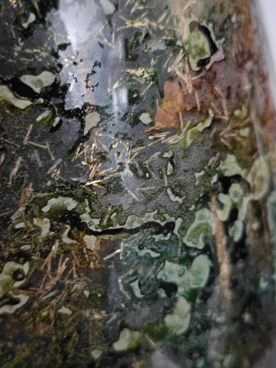 Image 1 of Unique glass art lamp – Silvie Montagnon – handmade