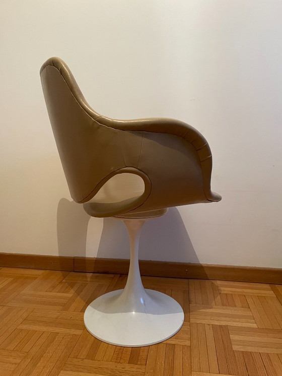 Image 1 of Ensemble de 2 chaises Tulipe - designer inconnu