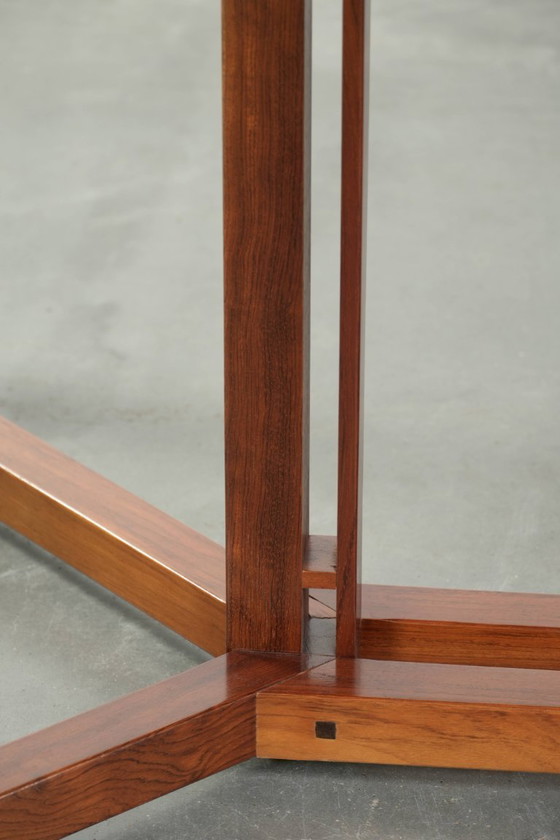 Image 1 of Art Deco design set consisting of a dining table and dining chairs by Schuitema from the Decoforma series